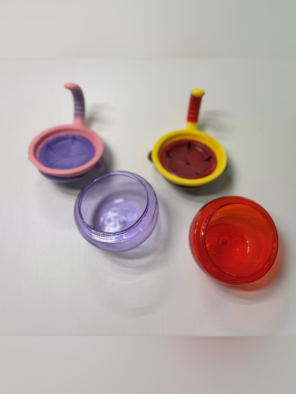 Skip Hop Zoo Snack Cups 2-Pack Monkey & Hippo No Spill Toddler - Picture 4 of 5